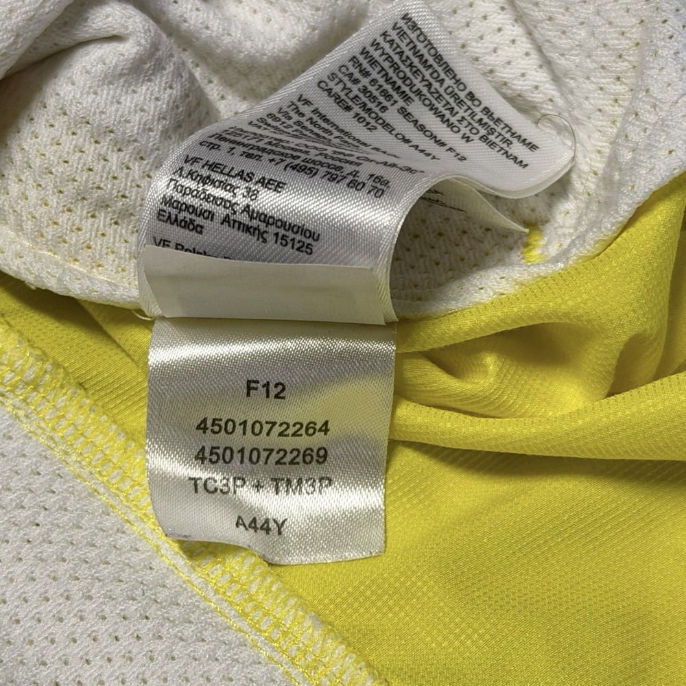 The North Face Flight Series Jacket Men's Yellow Full Zip Windbreaker Large Vent - Picture 9 of 14